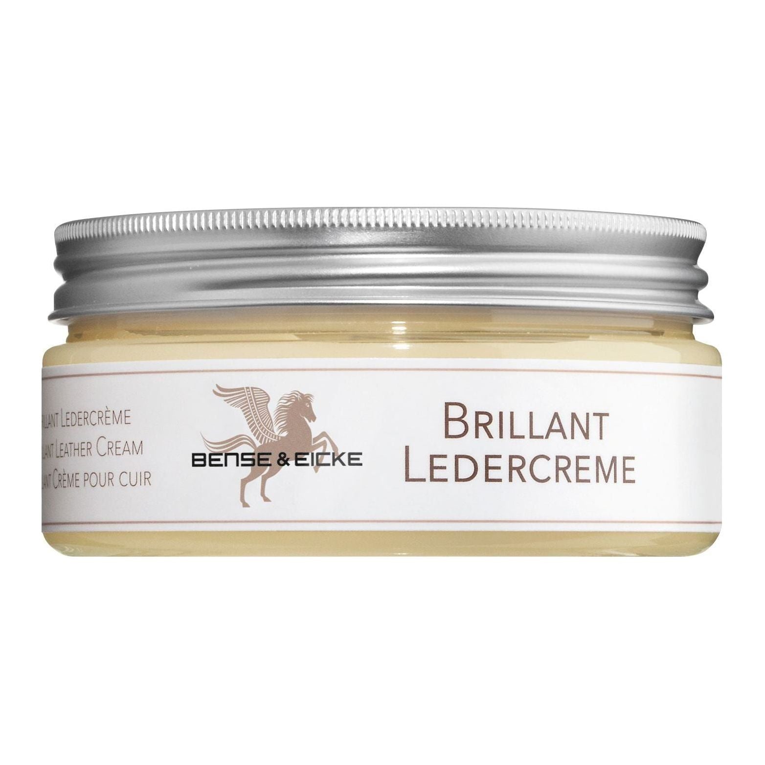 Light Gray Bense & Eicke Brillant Ledercreme 250 ml