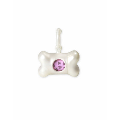 Light Gray United Pets Kotbeutelspender Knochen „Pearl“