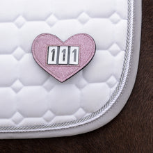 QHP Nummernhalter Heart