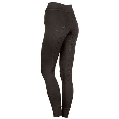 Dark Slate Gray Kinderreitleggings Equitights Rookie Full Grip