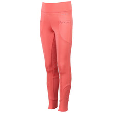 Salmon Kinderreitleggings Equitights Rookie Full Grip