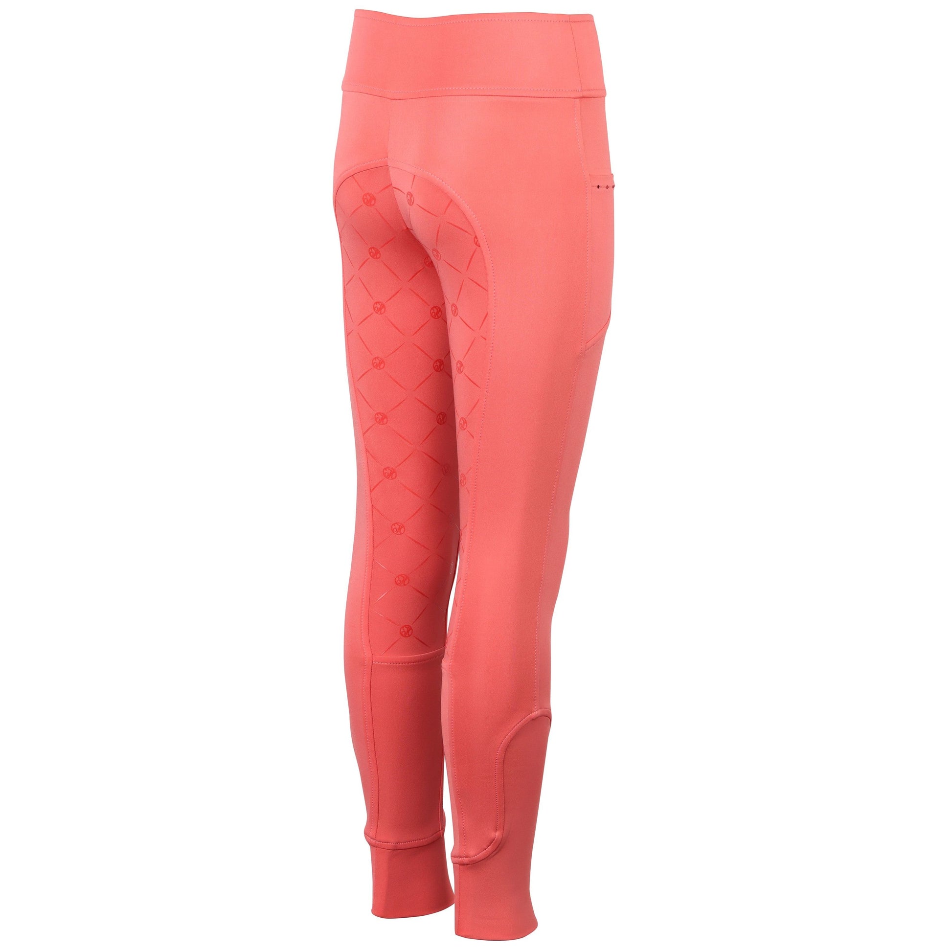 Salmon Kinderreitleggings Equitights Rookie Full Grip