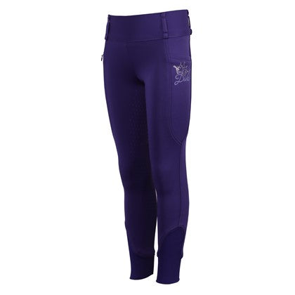 Harry's Horse Reithose Equitights Diva Violet Full Grip