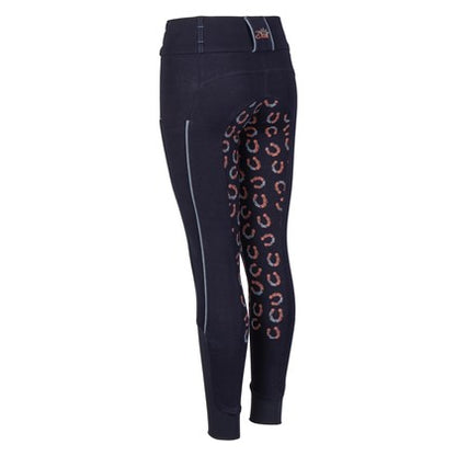 Harry's Horse Reithose Equitights Diva Mauvewood Denim Full Grip SS26