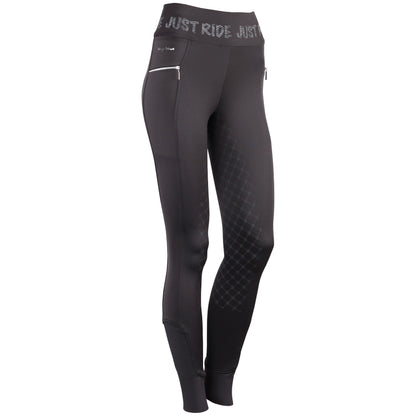 Dark Slate Gray Reithose Equitights Just Ride Urban Full Grip
