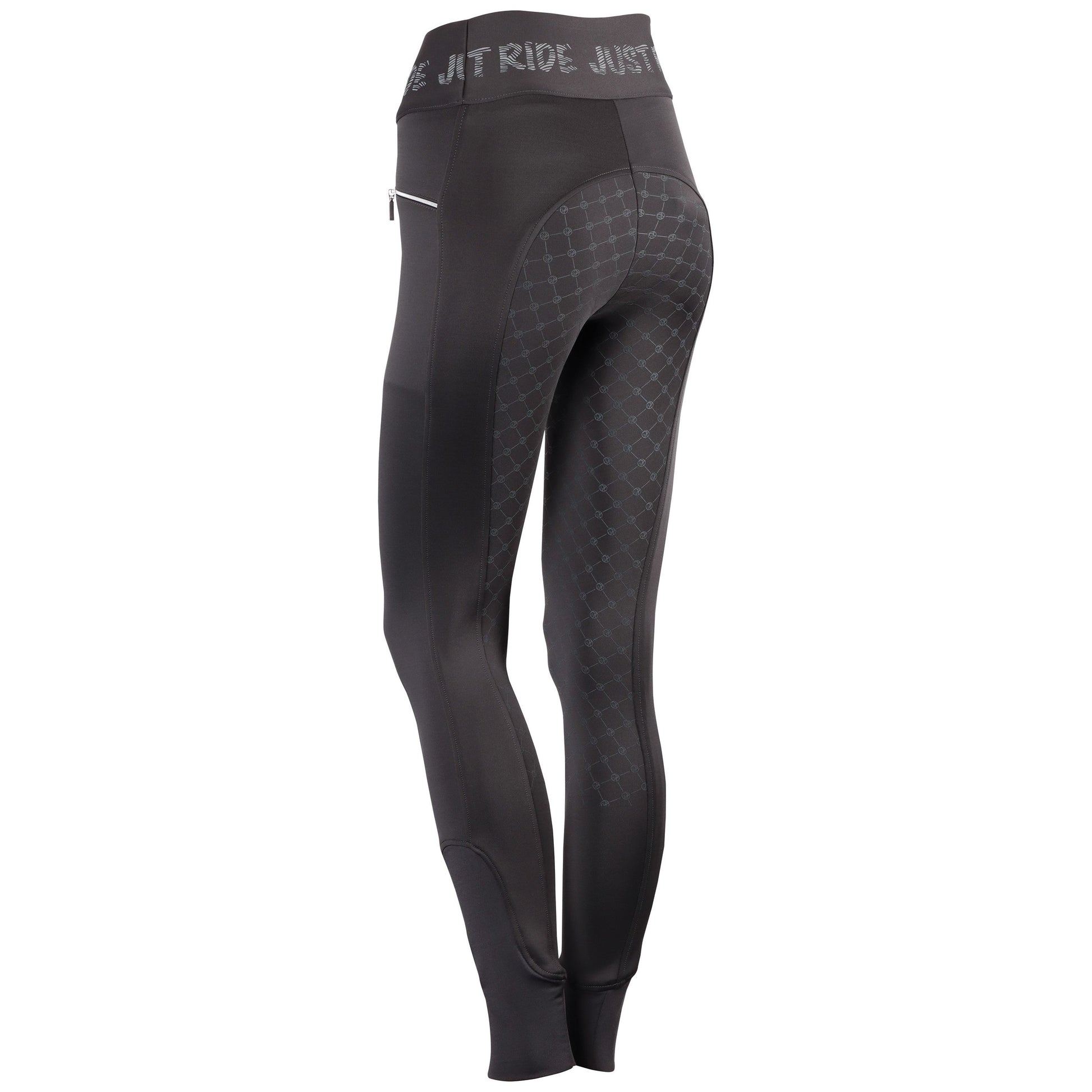 Dark Slate Gray Reithose Equitights Just Ride Urban Full Grip