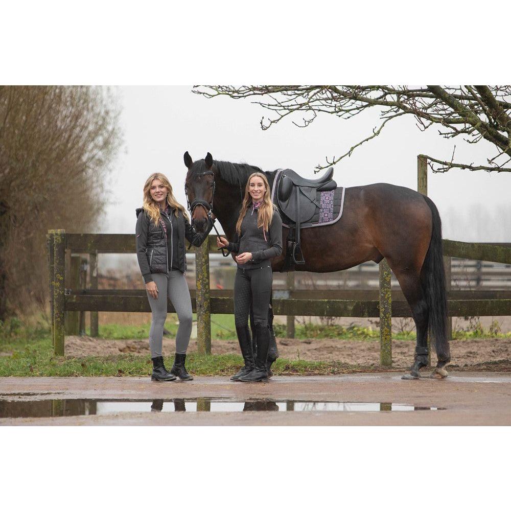 Dim Gray Reithose Equitights Just Ride Urban Full Grip