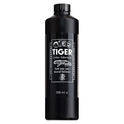 Black TIGER Leder-Schwärze