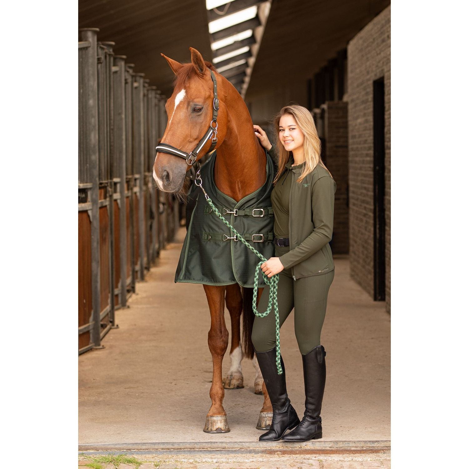 Dark Olive Green Harry’s Horse Jacke Sporty Ayla