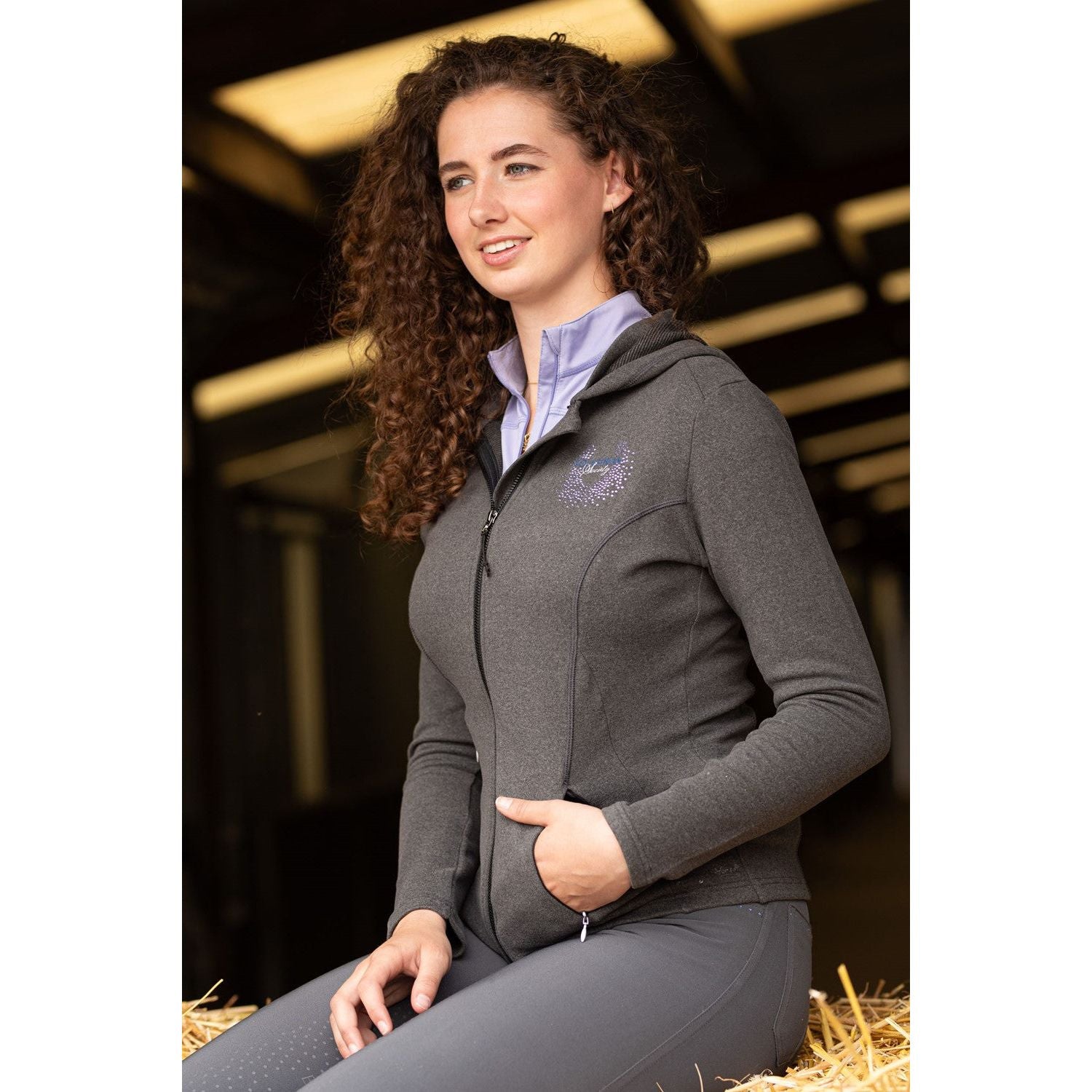 Black Harry’s Horse Hoodie Trendy Ivy