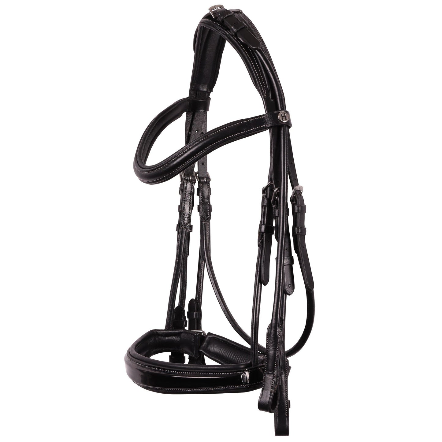 Dark Slate Gray Kandare S&T Grand Prix Rundgenäht