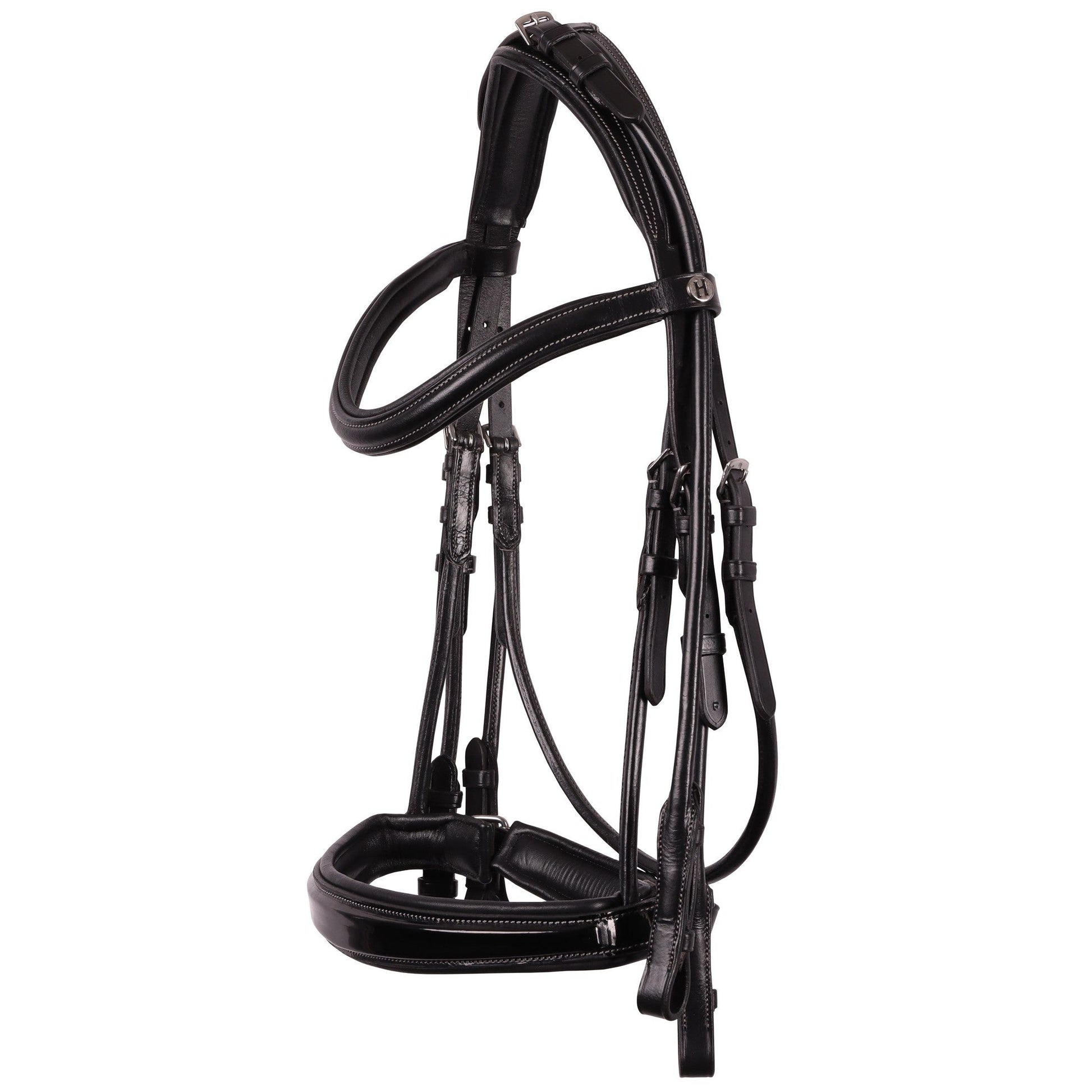 Dark Slate Gray Kandare S&T Grand Prix Rundgenäht