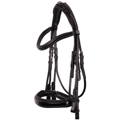 Dark Slate Gray Kandare S&T Grand Prix Rundgenäht