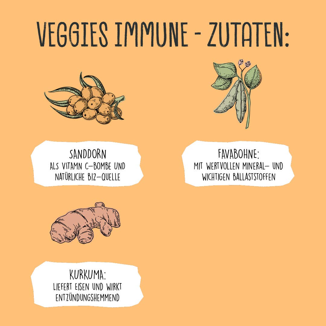 VEGDOG VEGGIES Immune 125 g