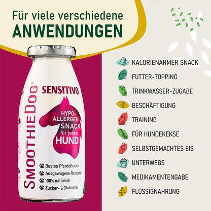Hundesmoothie Sensitivo Pferd