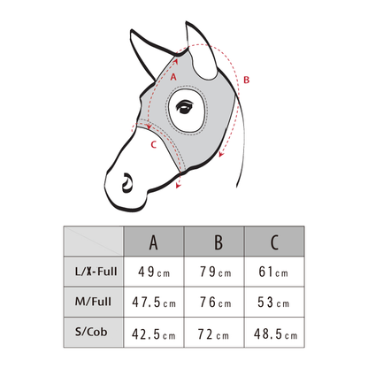 Light Gray LAMI-CELL Titan Maske COME BEST ohne Ohren
