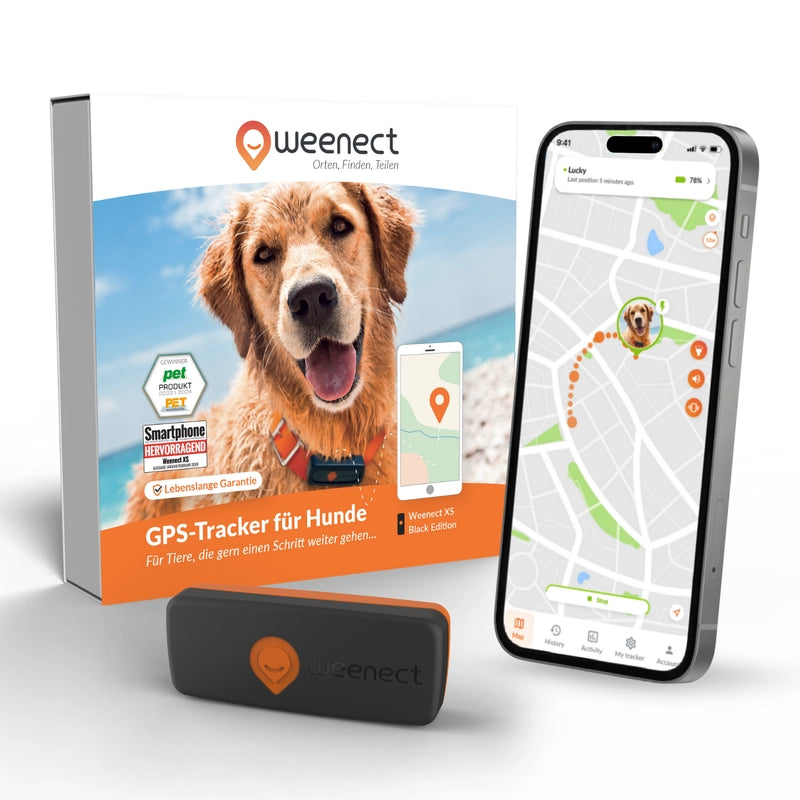 Weenect XS - GPS Tracker für Hunde - Kaster Cheval