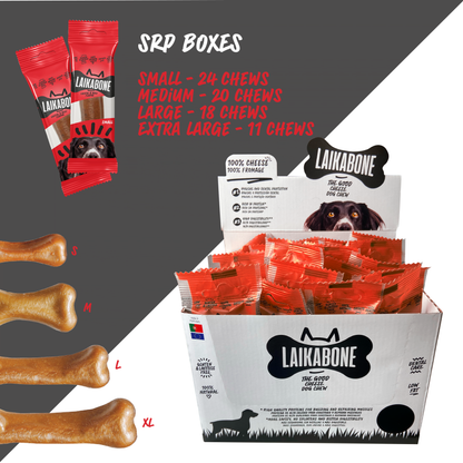 Dog Dental Chew - Cheese & Beef - Medium