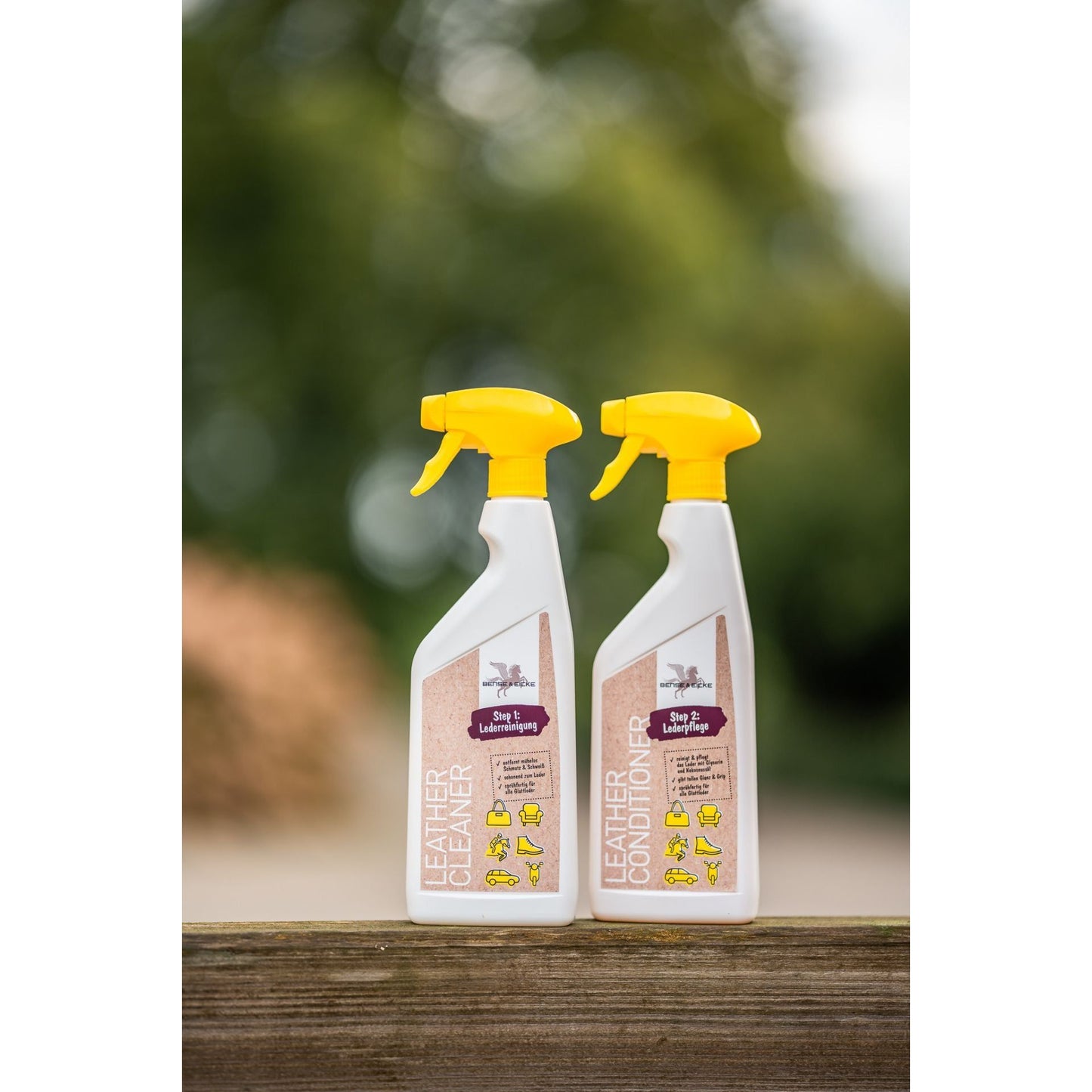 Bense & Eicke Leather Cleaner - Step 1