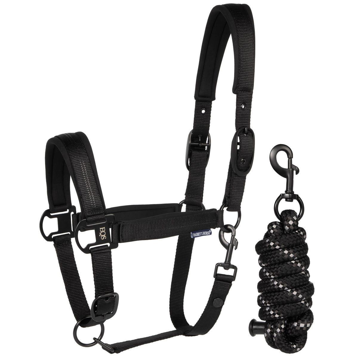 Harry's Horse Halfterset Black Edition