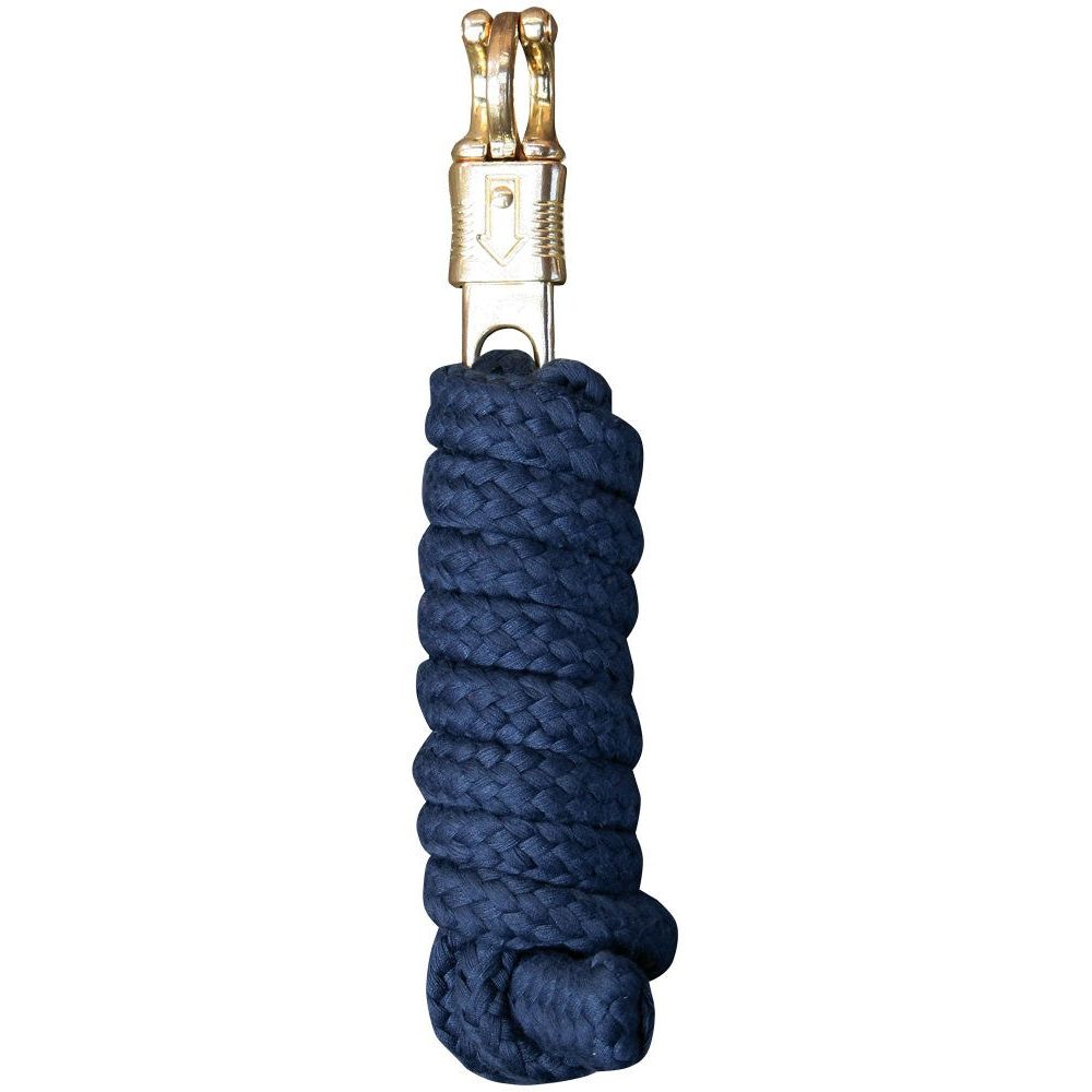 Dark Slate Gray Führstrick Panikhaken Gold 2m