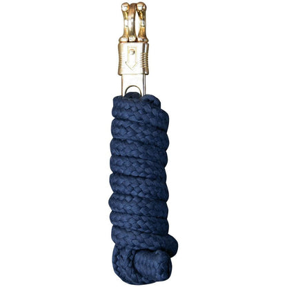 Dark Slate Gray Führstrick Panikhaken Gold 2m
