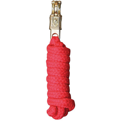 Maroon Führstrick Panikhaken Gold 2m