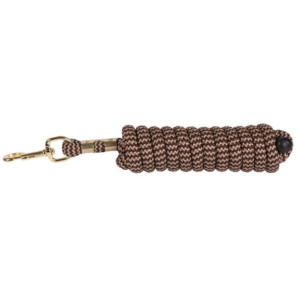 Dark Slate Gray Führstrick Karabiner Gold 3m