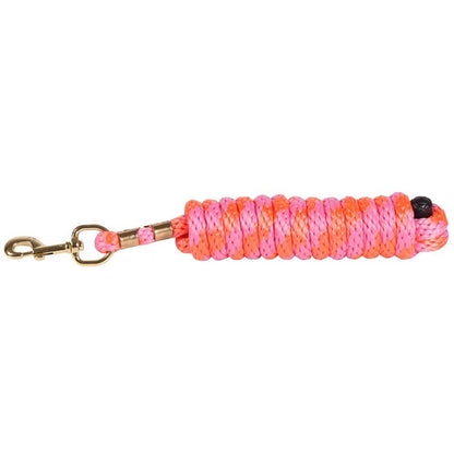 Light Coral Führstrick Karabiner Gold 3m