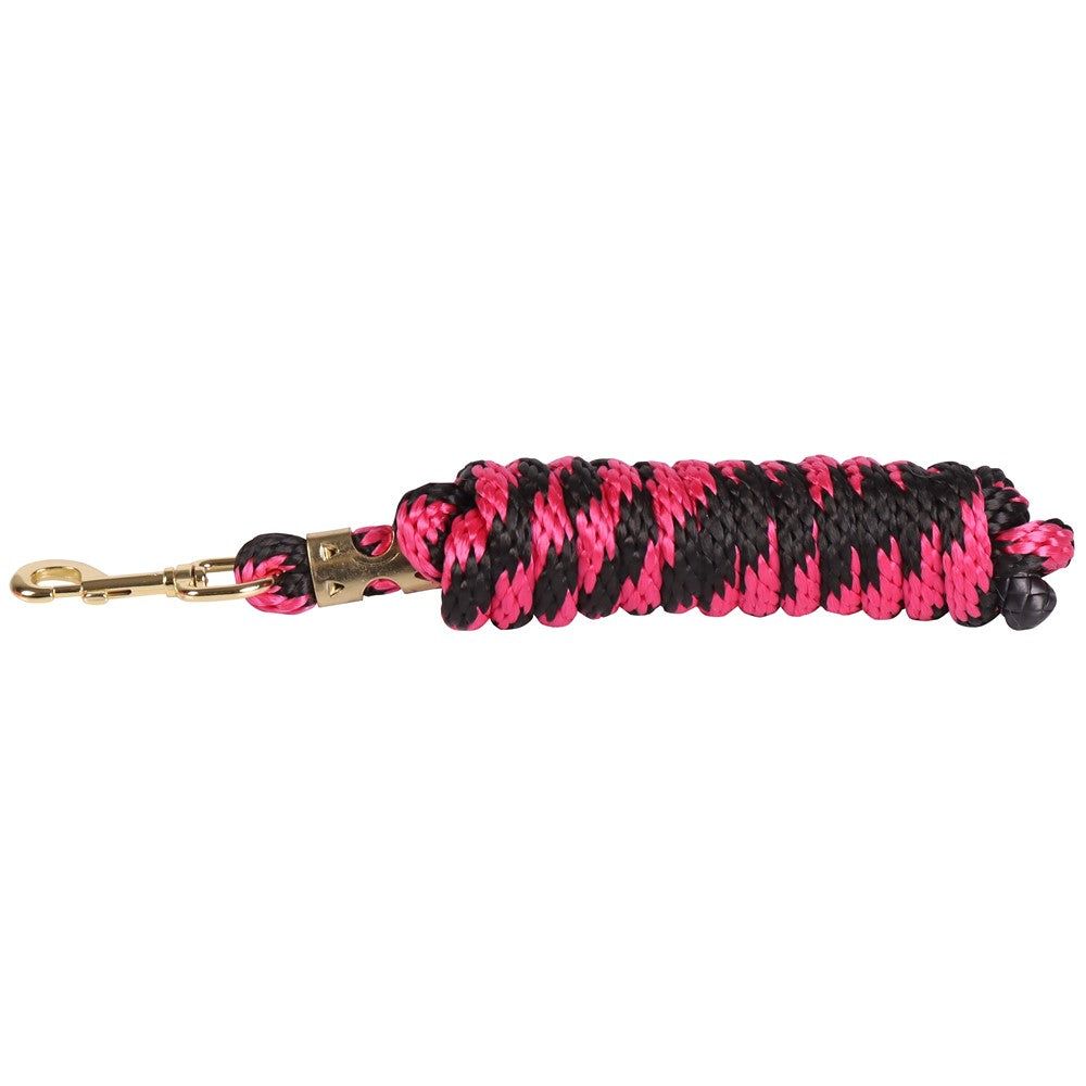 Maroon Führstrick Karabiner Gold 3m