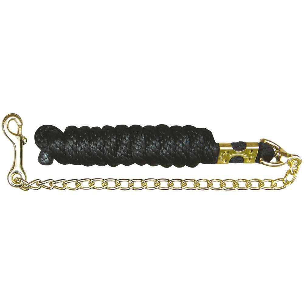 Antique White Führkette Karabiner Gold 2,4m
