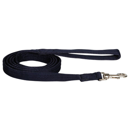 Black Führstrick Soft - Karabiner Silber 2m