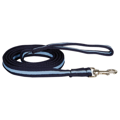Dark Slate Gray Führstrick Soft - Karabiner Silber 2m