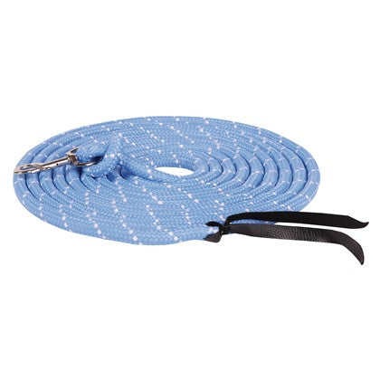 Sky Blue Harry's Horse Anbindestrick Karabinerhaken Silber 6,8m