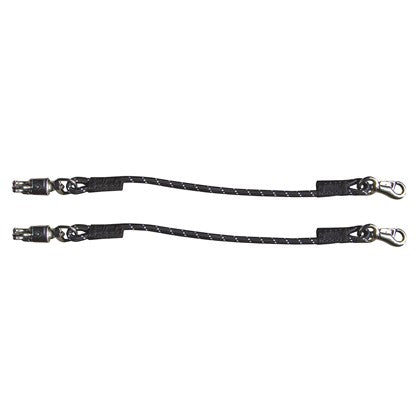 Harry's Horse Anbindestrick Elastisch Panikhaken Schwarz/weiß