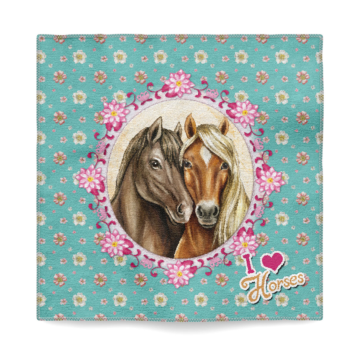 I Love Horses Magisches Handtuch