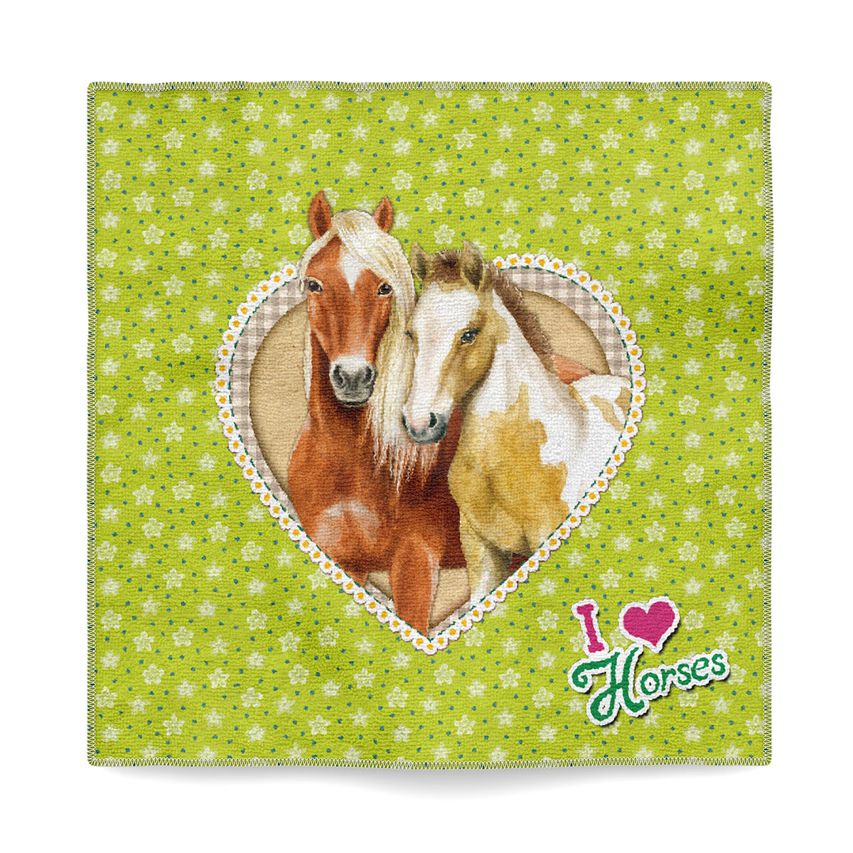 I Love Horses Magisches Handtuch