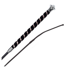 Harry's Horse Dressurgerte Wildlederhandgriff, schwarz