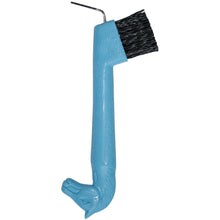 Cadet Blue Hufauskratzer mit Pferdekopf