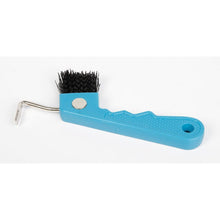 Steel Blue Hufauskratzer mit Bürste & Magnet