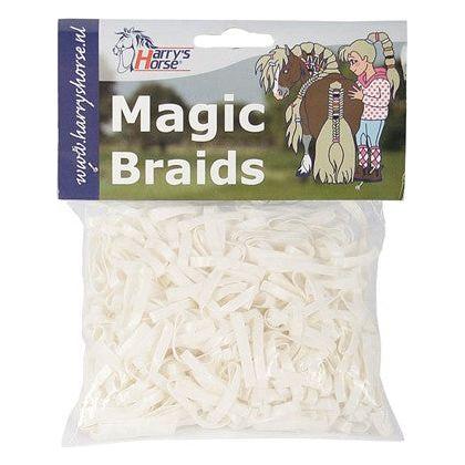 Light Gray Magic Braids Mähnengummis