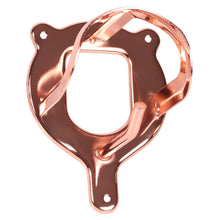 Saddle Brown Trensenhalter Metallic