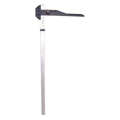 Light Gray Messstock Aluminium 180cm