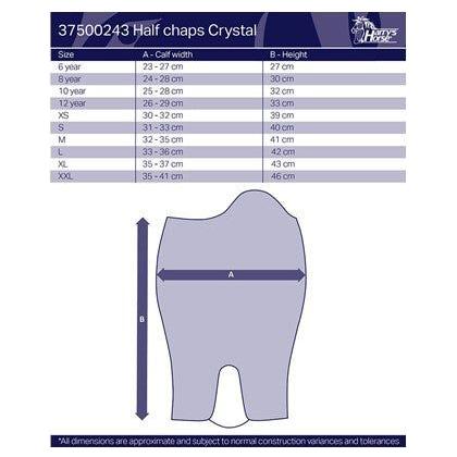 Light Gray Mini-chaps Crystal