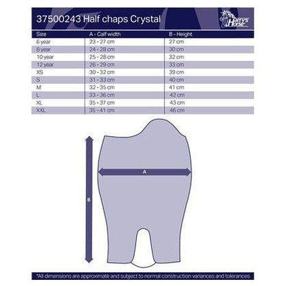 Light Gray Mini-chaps Crystal