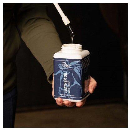 Black Lederöl+bienenwachs+pinsel, 500ml