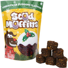 Dark Khaki Stud Muffins - Xmas Pudding
