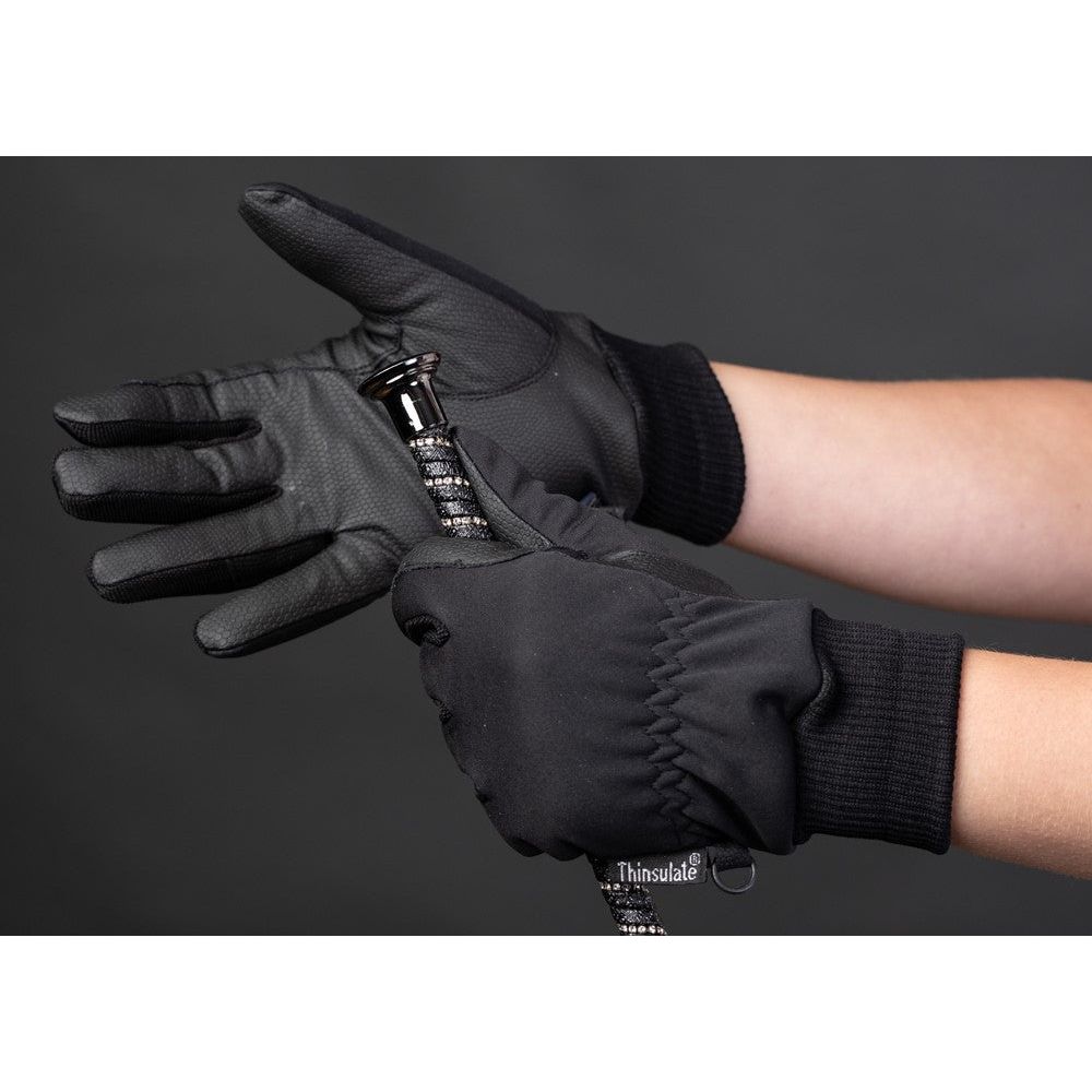 Dark Slate Gray Reithandschuhe TopGrip Winter