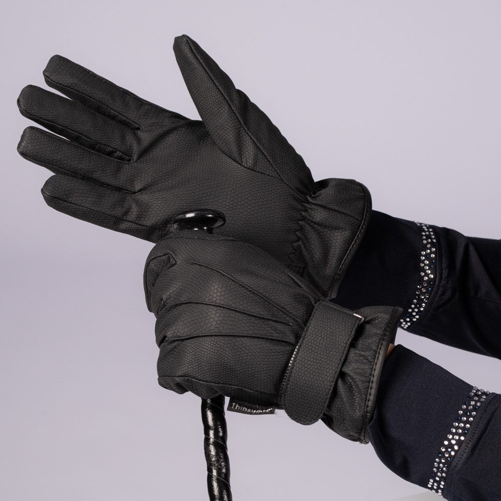 Gray Winterhandschuhe Alaska Waterproof