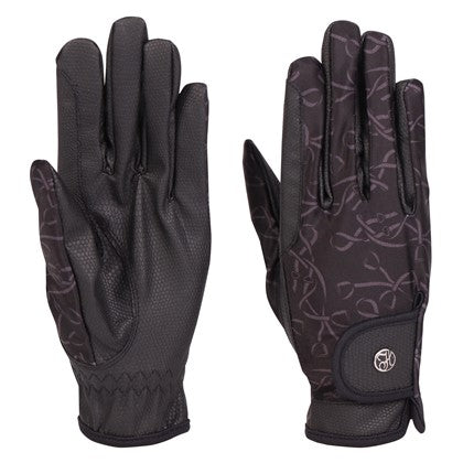 Dark Slate Gray Harry's Horse Reithandschuhe Paris